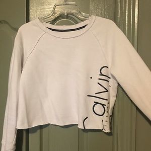 Calvin Klein cropped sweater